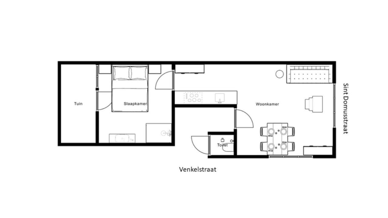 Apartmán Pakhuis De Venkel Zierikzee Exteriér fotografie